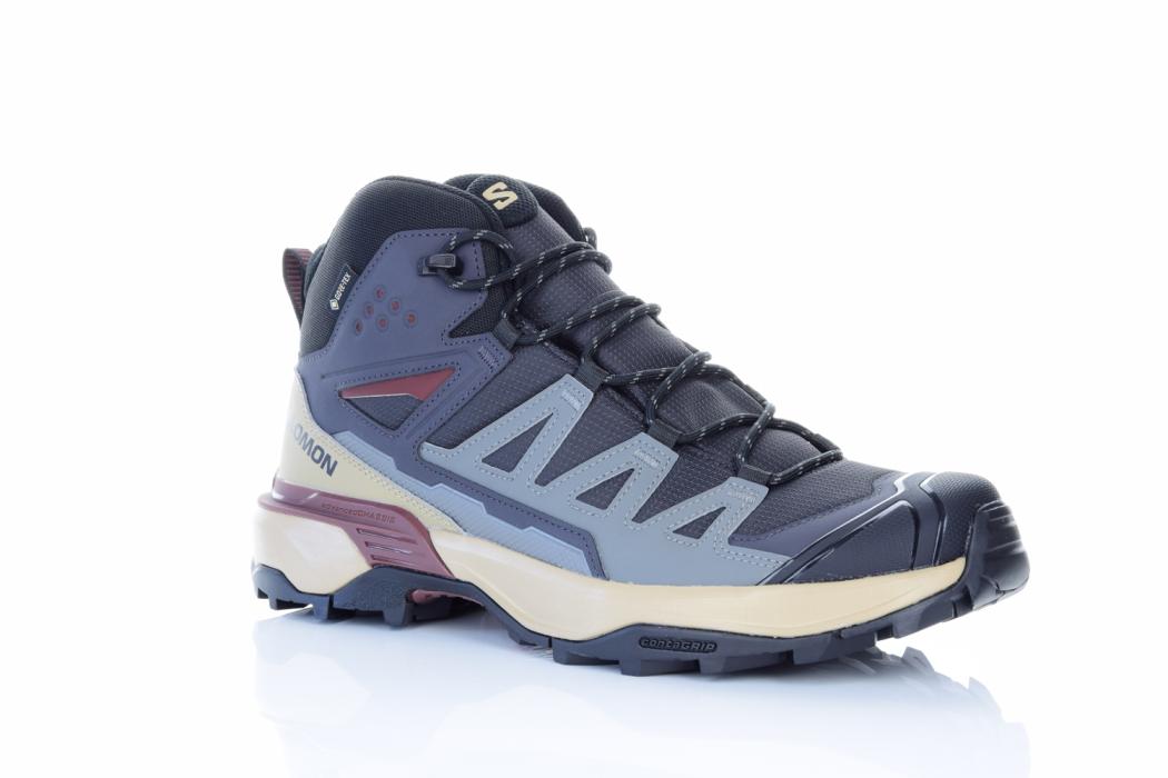 Salomon X ULTRA 360 MID GTX, moški pohodni čevlji, siva